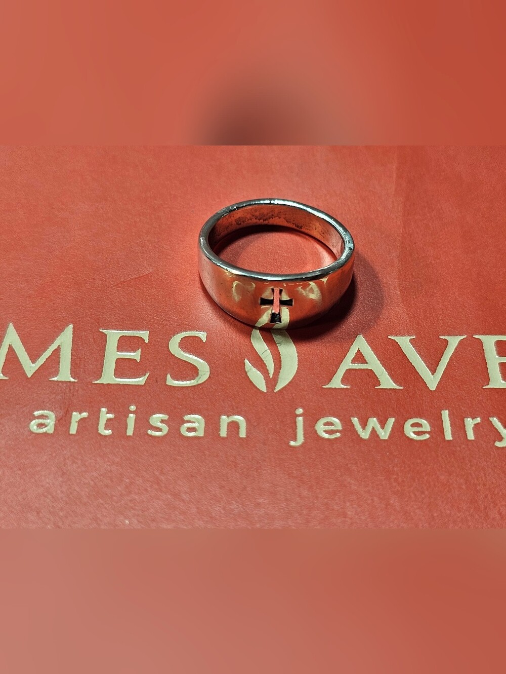 James Avery Sterling Crosslet Ring